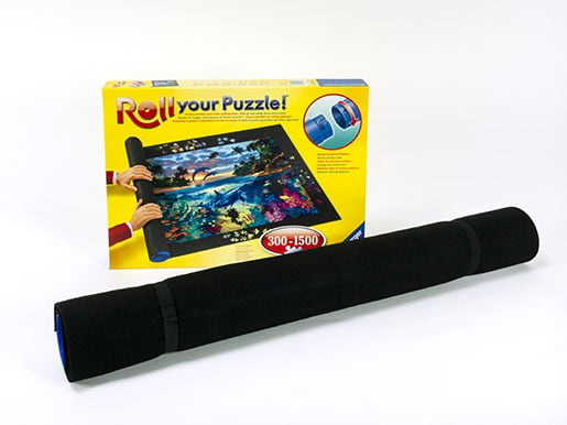 Tapis pour puzzle enroulable de 500 à 2000 pièces rangement et transport