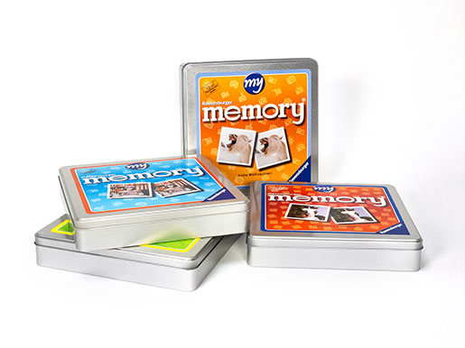 Foto memory giochi scatole diversita