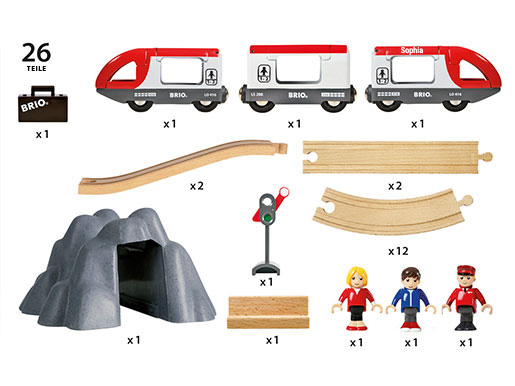 BRIO - Tren de madera con el propio nombre